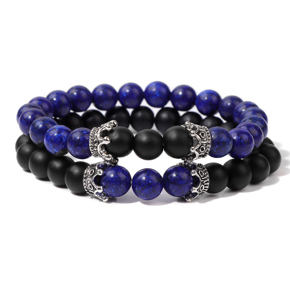 Natural Stone Bead Set Combination Bracelet
