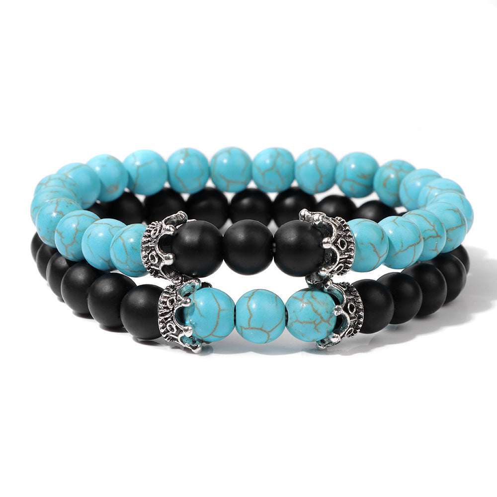 Natural Stone Bead Set Combination Bracelet